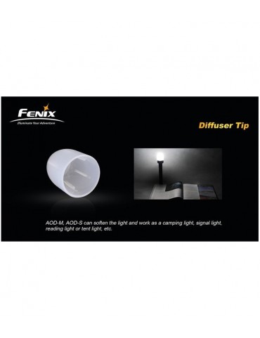 Diffuser Tip - White - Small [Fenix Light]