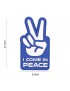 Patch - I Come in Peace - Blue