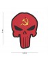 Patch - Punisher Russia Hammer & Sickles