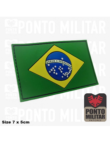 Patch - Brasil Flag [Ponto Militar]