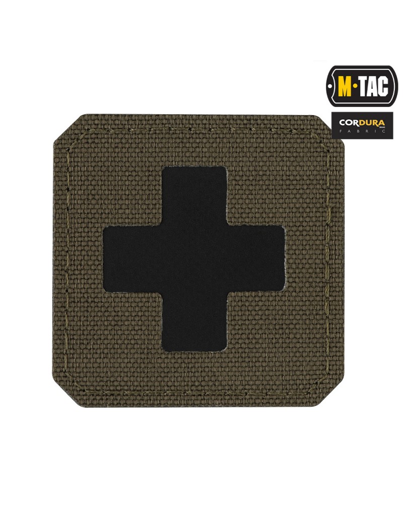 Patch - Medic Cross - Ranger Green & Black [M-TAC]