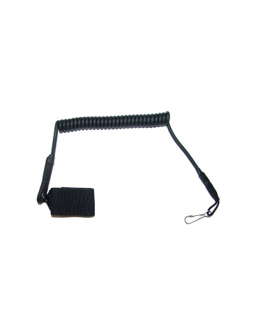 Pistol Lanyard - Black [Pirate Arms]