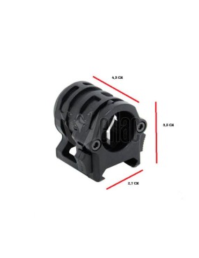 Flashlight Adapter - Black [FMA]