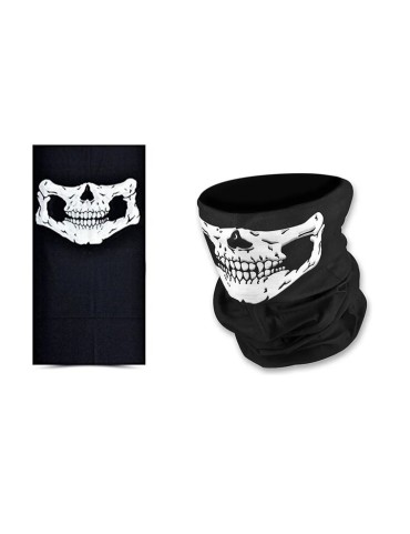 Snood Skull - Black [Barbaric]
