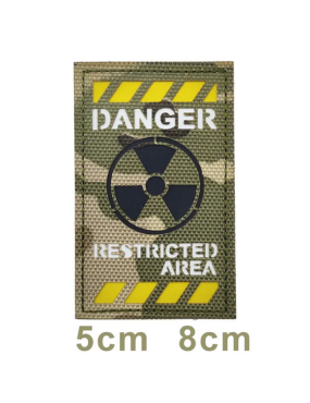 Patch - Danger - MC Laser Cut IR