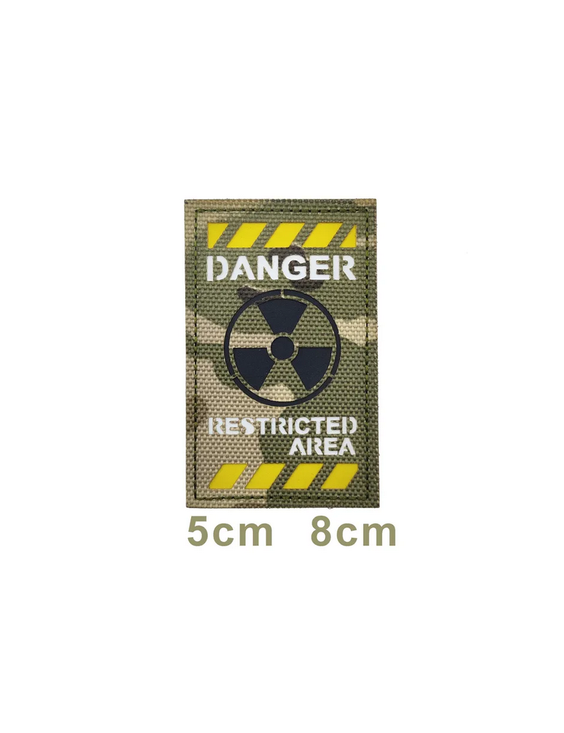 Patch - Danger - MC Laser Cut IR