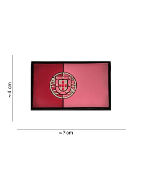 Patch - Portugal Flag - Pink