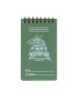 Notebook Waterproof 12x8cm - Green [Immortal Warrior]