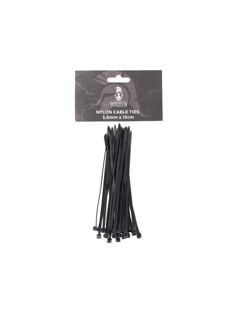 Cable Ties 3,6mm X 15cm - 30pcs [Immortal Warrior]