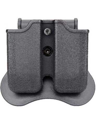 Polymer Double Magazine Pouch - M&P - Black [Cytac]