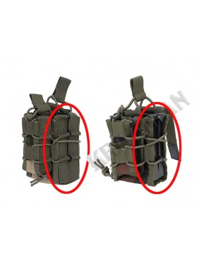 Versatile Pistol Mag Pouch - Black [8Fields]