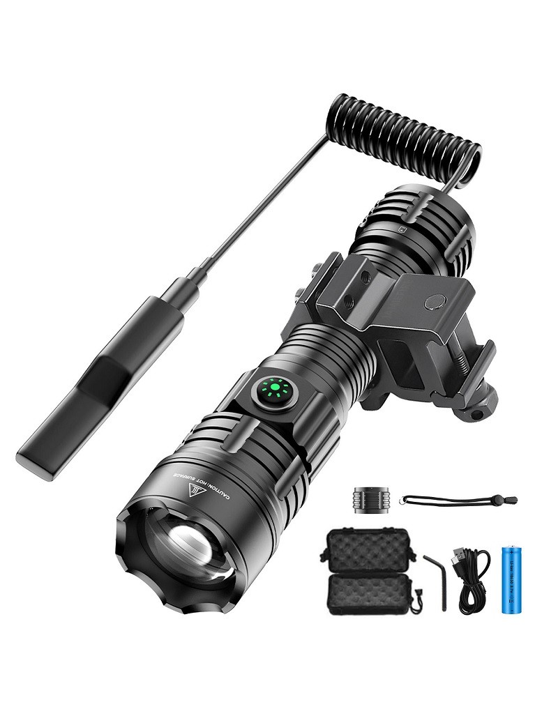 JF030 Flashlight w/ Push Button