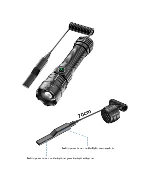 JF030 Flashlight w/ Push Button