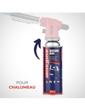 Butane Gas Cartridges 220g - 400 ml