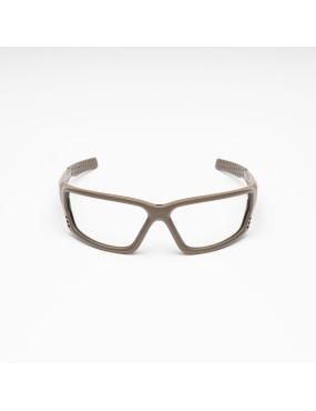 Eyewear ZYPHER Clear Lenses - Tan [Conquer]