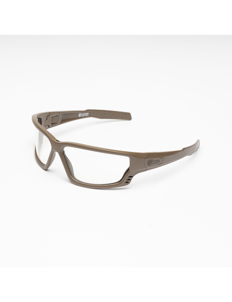 Eyewear ZYPHER Clear Lenses - Tan [Conquer]