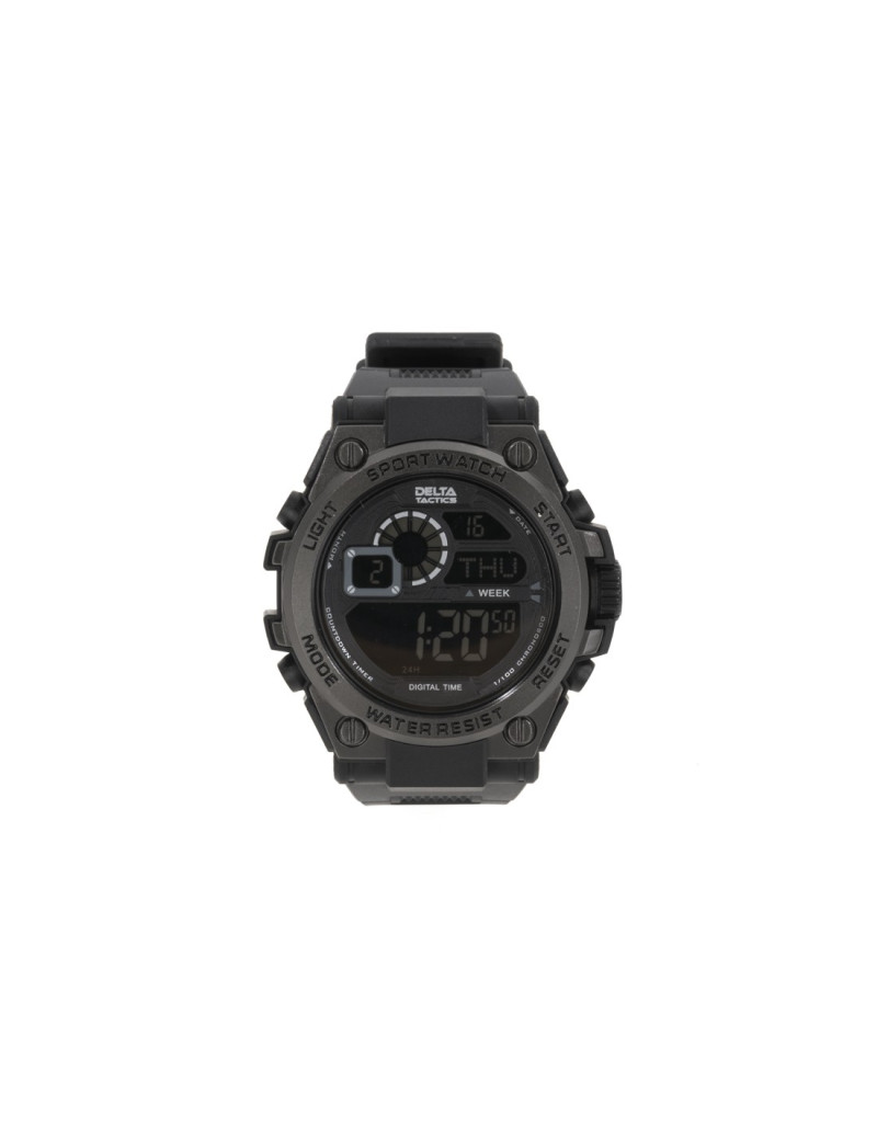 Tactical Watch - Digital Sport Shock - Black [Delta Tactics]