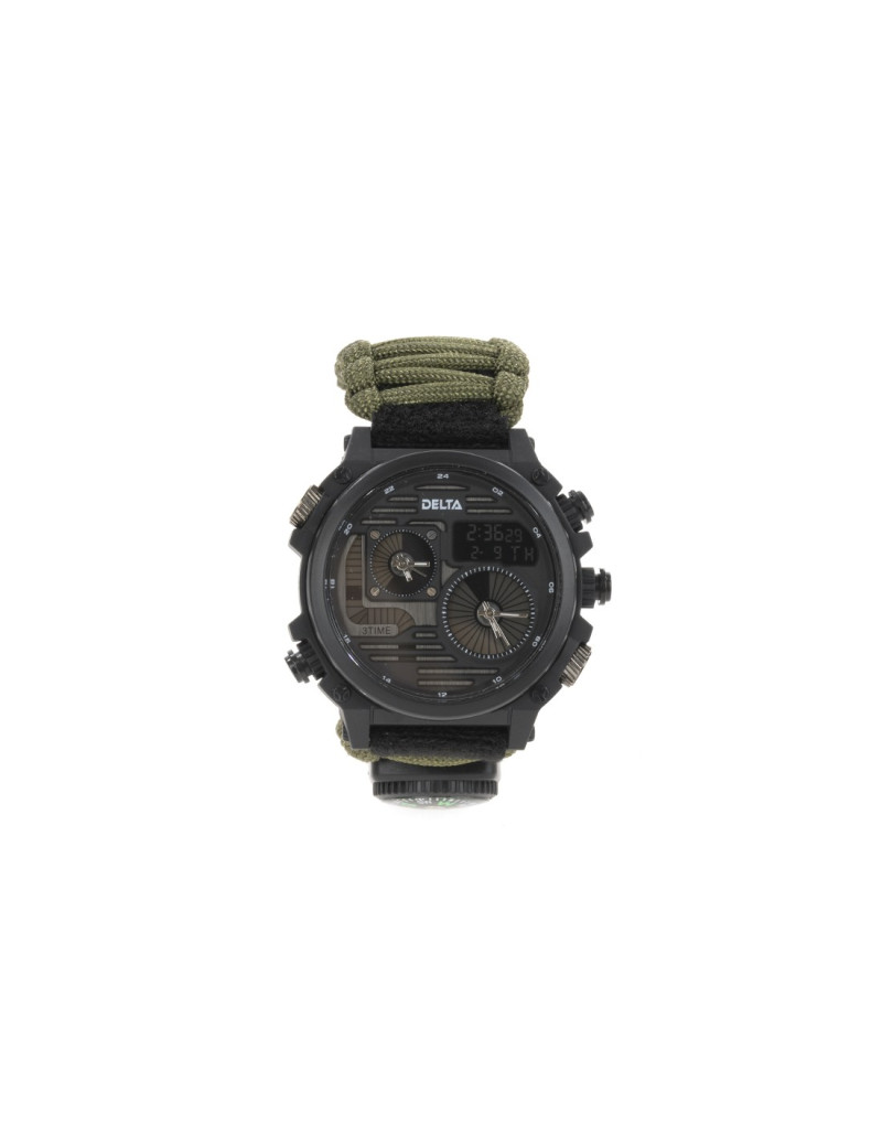 Survival Watch - Analog and Digital - Green [Delta Tactics]