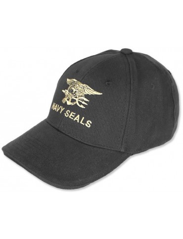 Baseball Cap Navy Seals - Preto