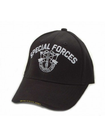 Baseball Cap Special Forces - Black [Fostex]