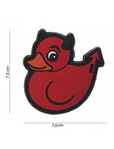 Patch - Devil Duck - Red