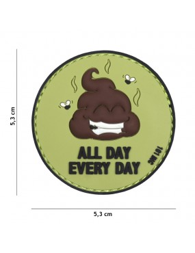 Patch - All Day Every Day - Verde & Preto