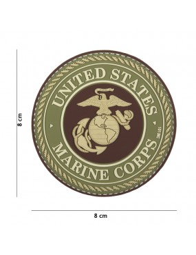 Patch - United States Marine Corps - Brown