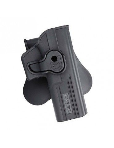 Polymer Holster for Glock 17/22/31 - Black [CYTAC]