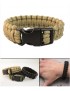 Paracord Bracelet 1,5cm (Plastic Buckle) - Tan [Miltec]