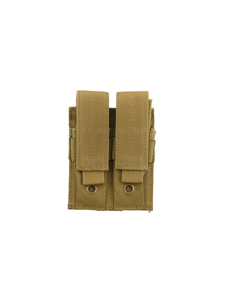 Double Pouch Pistol Mag - Coyote [8Fields]