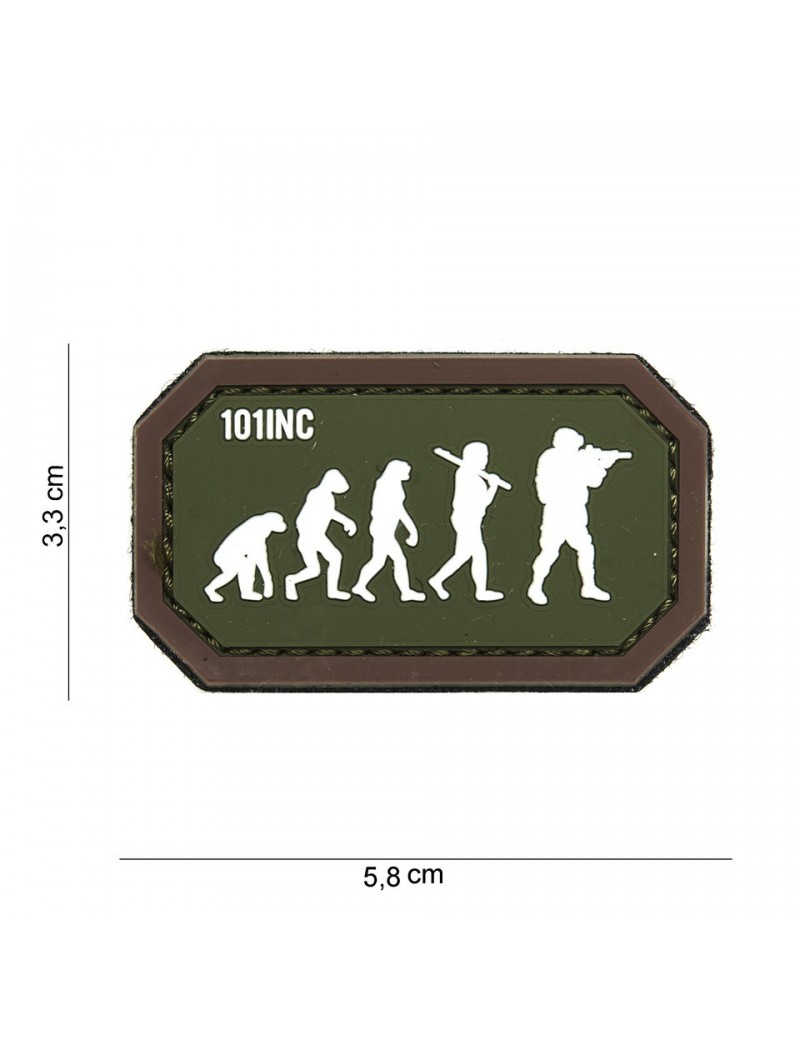 Patch - Airsoft  Evolution - Green & Brown
