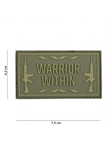 Patch - Warrior Within - Verde