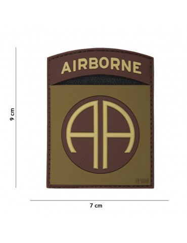Patch - Airborne 82nd - Verde & Castanho