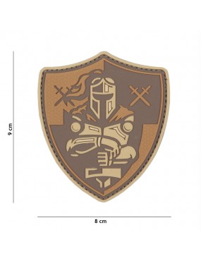 Patch - Knight Shield - Castanho