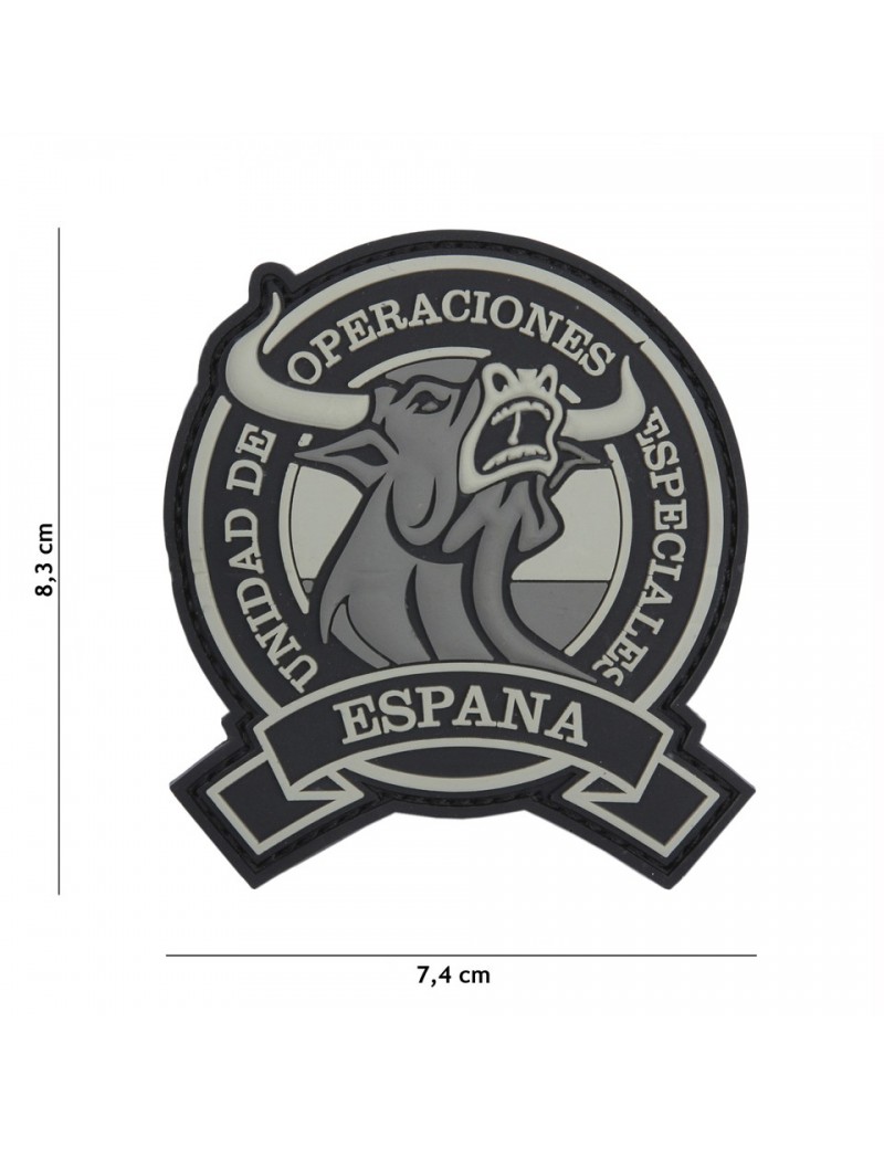 Patch - Unidade de Op. Especiales - España - Cinza