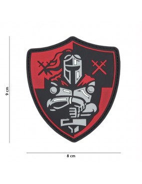 Patch - Knight Shield - Vermelho