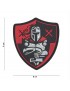 Patch - Knight Shield - Red