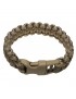 Paracord Bracelet 2,3cm - Coyote/Tan [MFH]