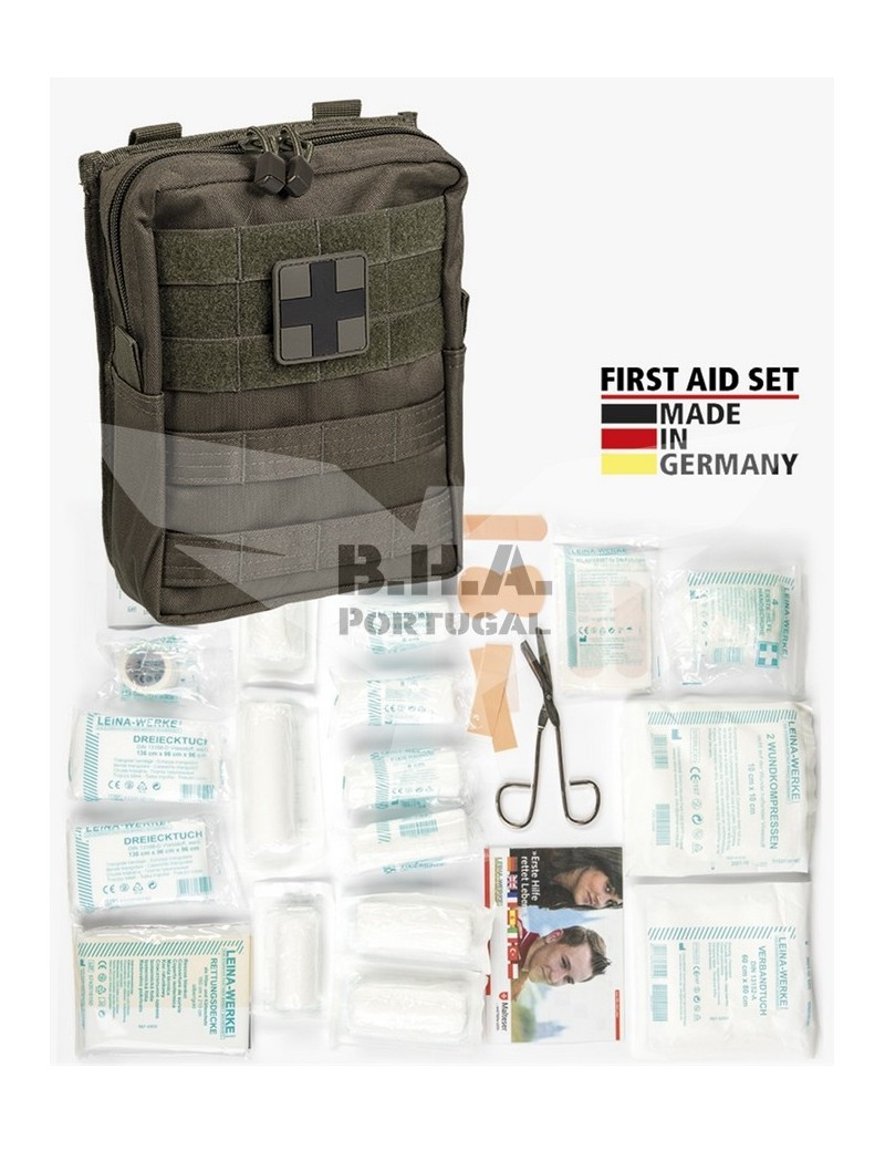 First Aid Set Large - 43 Pieces - OD [Miltec]