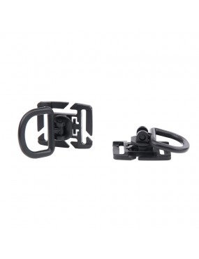 Molle D Ring (Pack 2) - Preto [101INC]