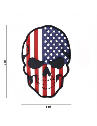 Patch - Skull USA