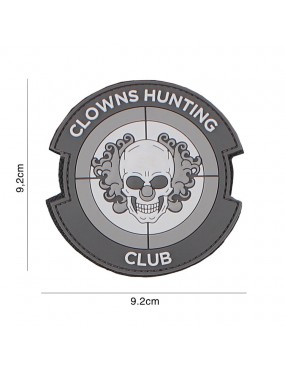 Patch - Clowns Hunting Club - Cinza