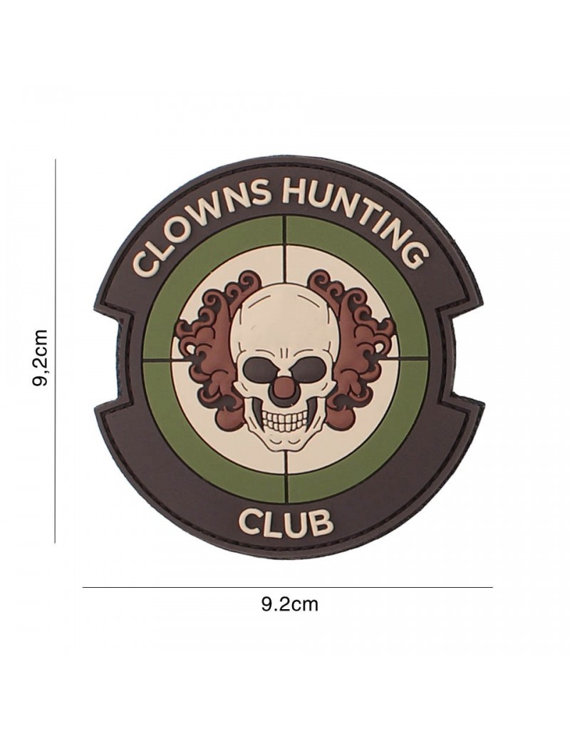 Patch - Clowns Hunting Club - Cinza