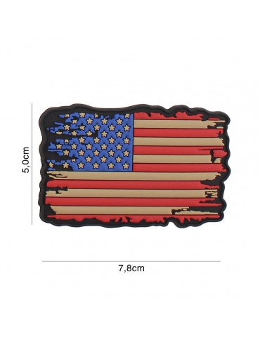 Patch - Flag USA Vintage