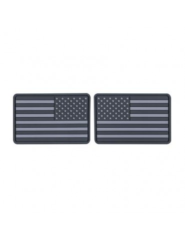USA Flag Small - Set 2pcs - Grey [Helikon Tex]
