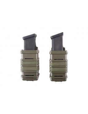 Double Open Pistol Mag Pouch - Olive Drab [Primal Gear]