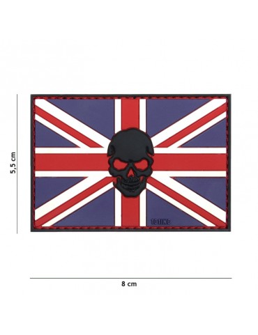 Patch - Flag United Kingdom + Skull