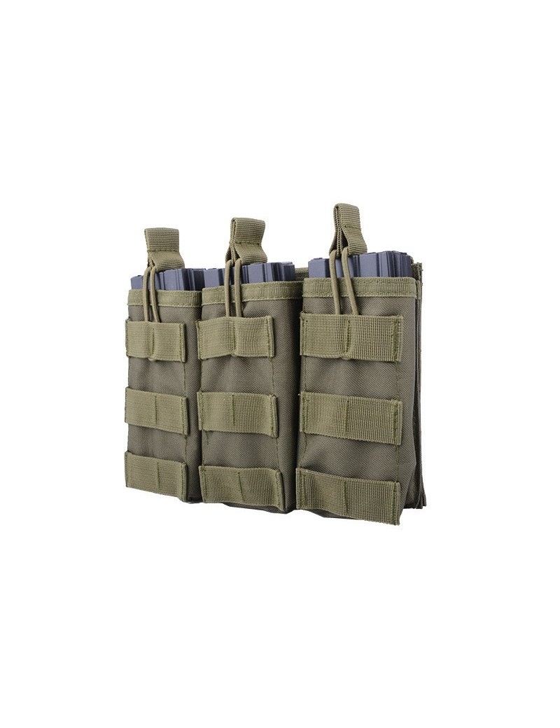 Triple Universal Mag Pouch - Olive Drab [GFC]